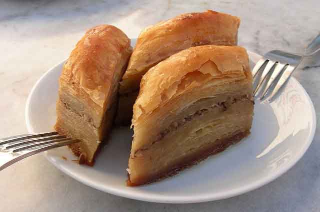 Homemade Baklava with Pistachios and Walnuts Recipe