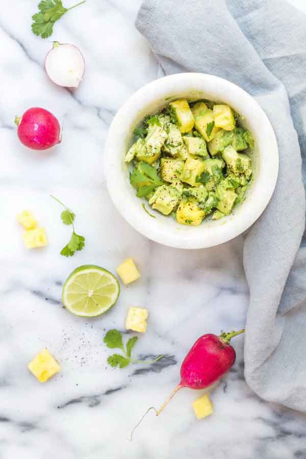 Potato Salad With Coriander and Garlic Recipe
