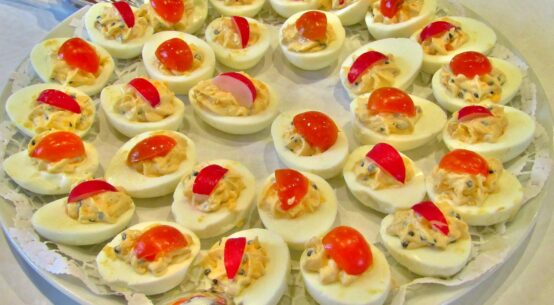 Russian Deviled Eggs Recipe (Stuffed Hard-boiled Eggs Recipe)