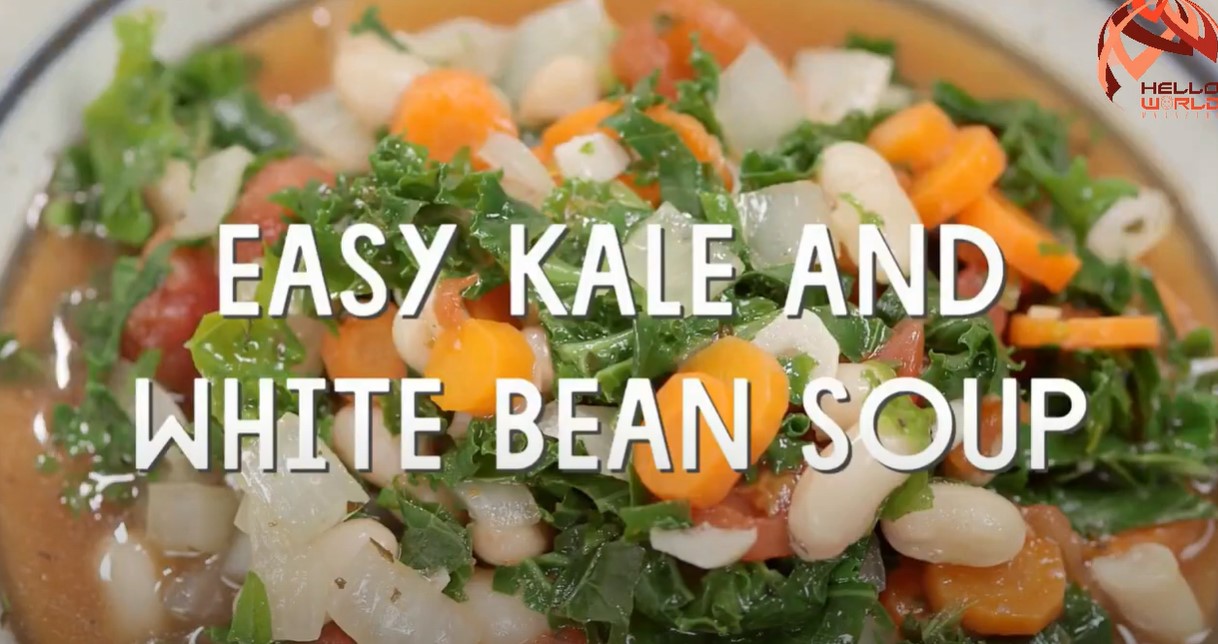 White Beans Recipe Video on Hello World Magazine