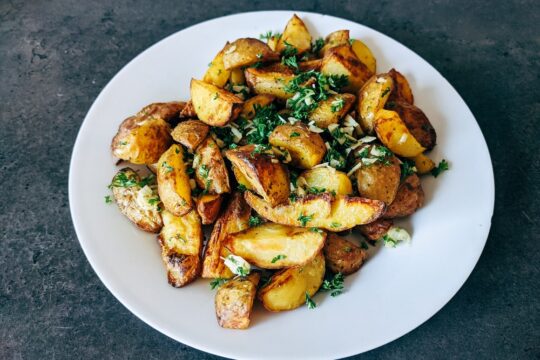 Baked Potatoes with Spices & Herbs Recipe