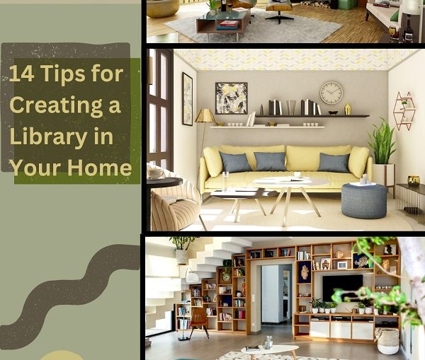 14 Tips for designing a library at the home and things to consider