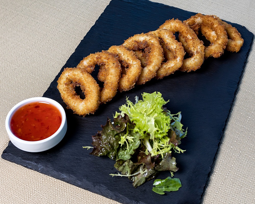 Crispy Onion Rings Without Eggs