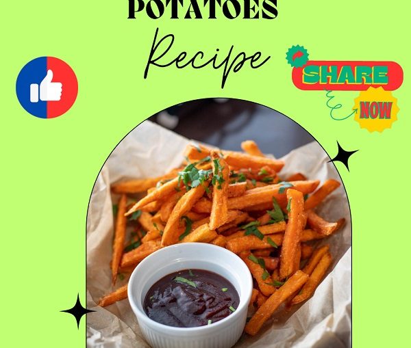 Fri Potatoes with Spices & Hot Sauce Recipe