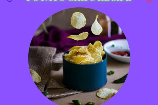 Crunchy Potato Chips Recipe at Home