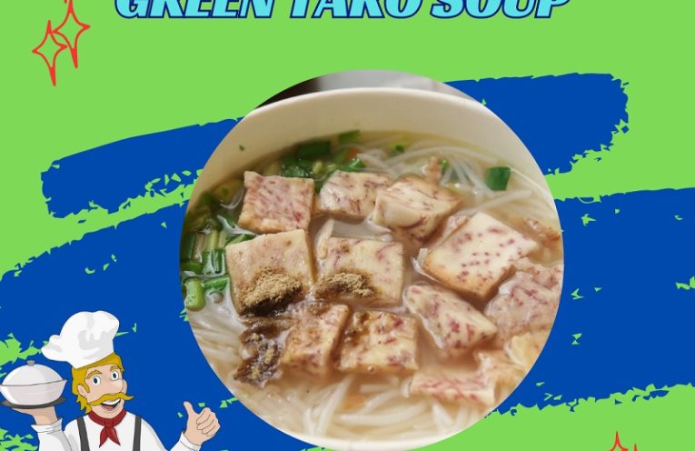 How to make cooked healthy taro soup?