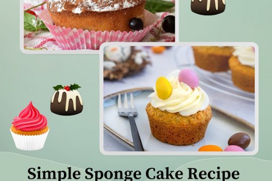 Vanilla sponge cake recipe