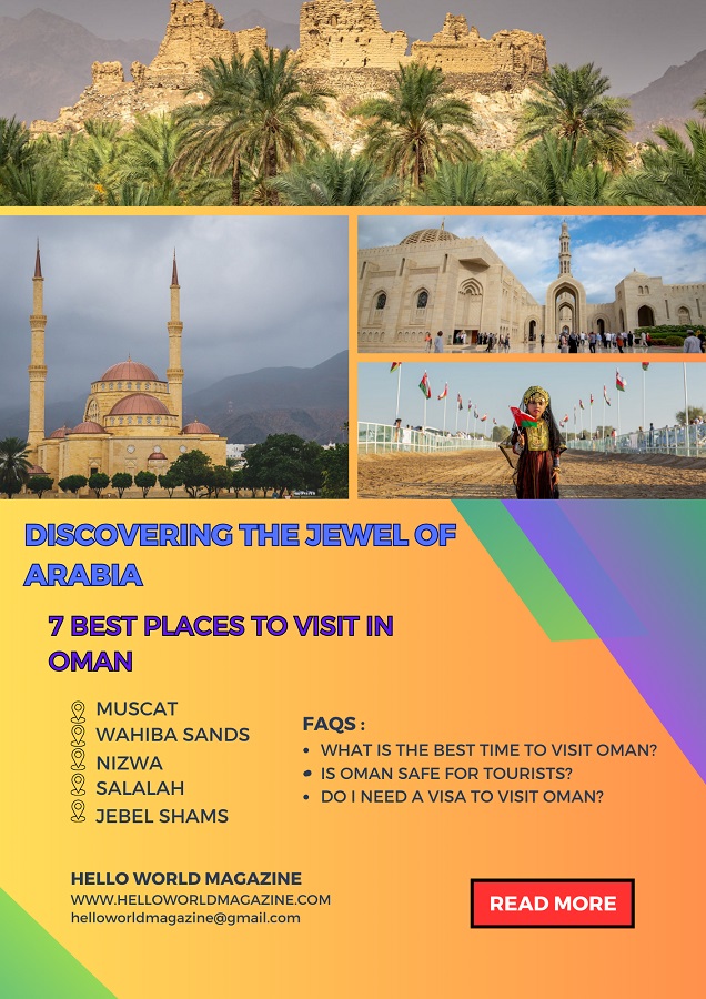 7 Top Tourist Attractions & Places in Oman