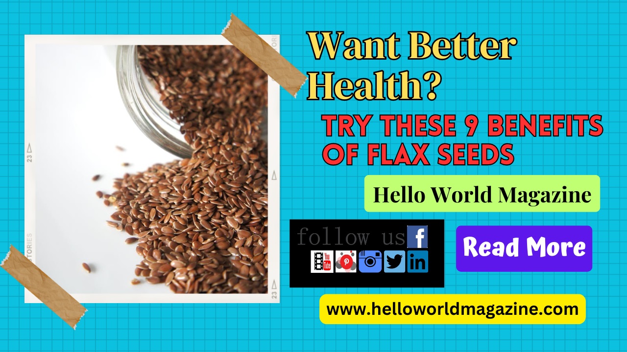 9 Reasons to Add Flax Seeds to Your Diet Today