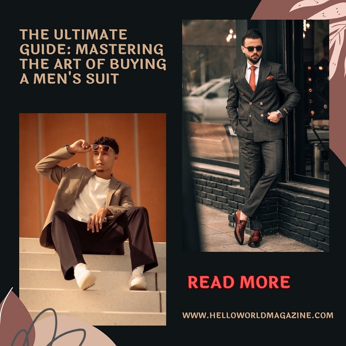 What are the fundamental guidelines for purchasing a men's suit?