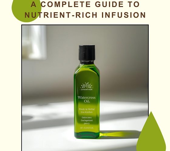 Homemade Watercress Oil