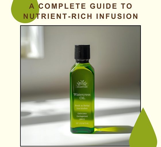 Homemade Watercress Oil